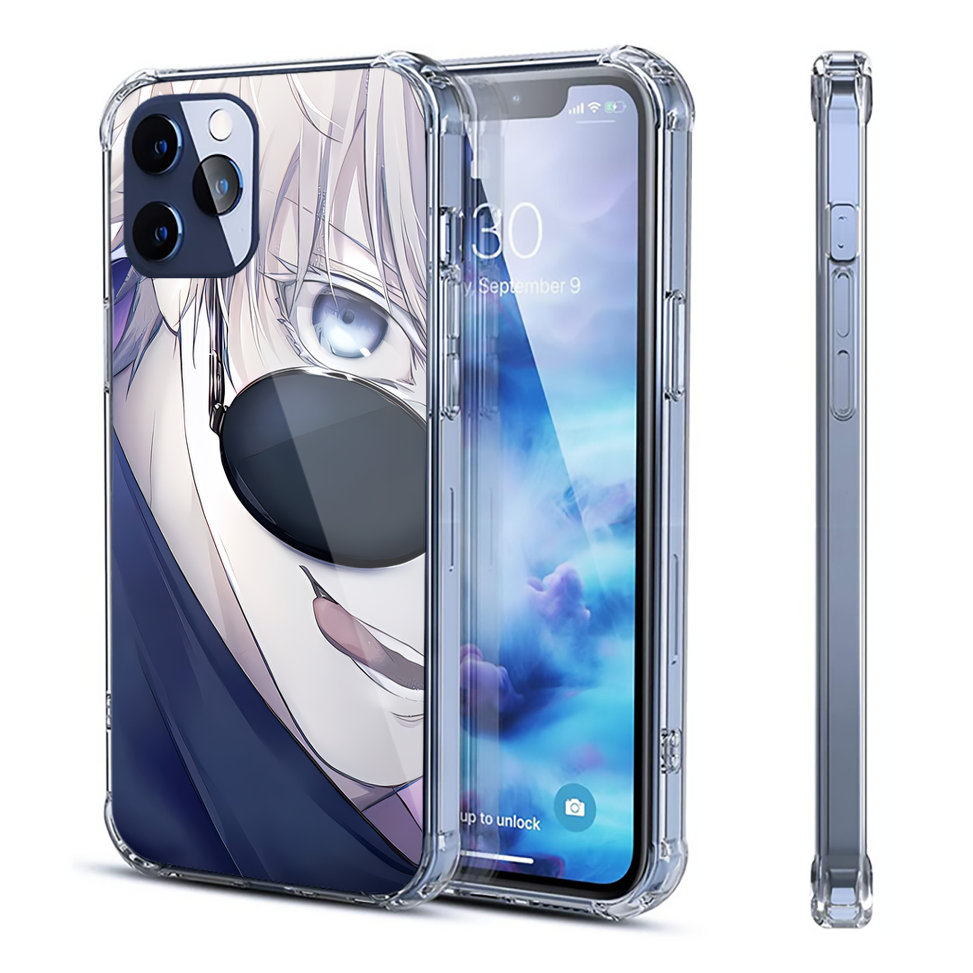 （画像用） SPY×FAMILY间谍家家酒 【iPhone 12シリーズ対応】透明スマホケース（クリアソフトケース）